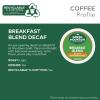 imageGreen Mountain Coffee Roasters Breakfast Blend Decaf Keurig Single Serve KCup Pods Light Roast Coffee 60 Count 6 Packs of 10