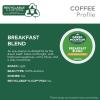 imageGreen Mountain Coffee Roasters Breakfast Blend Keurig Single Serve KCup Pods Light Roast Coffee 60 Count 6 Packs of 10Breakfast Blend