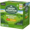 imageGreen Mountain Coffee Roasters Breakfast Blend Keurig Single Serve KCup Pods Light Roast Coffee 60 Count 6 Packs of 10Decaf Breakfast Blend
