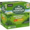 imageGreen Mountain Coffee Roasters Breakfast Blend Keurig Single Serve KCup Pods Light Roast Coffee 60 Count 6 Packs of 10Decaf Breakfast Blend