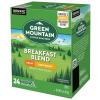 imageGreen Mountain Coffee Roasters Breakfast Blend Keurig Single Serve KCup Pods Light Roast Coffee 60 Count 6 Packs of 10Decaf Breakfast Blend
