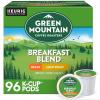 imageGreen Mountain Coffee Roasters Breakfast Blend Keurig Single Serve KCup Pods Light Roast Coffee 60 Count 6 Packs of 10Decaf Breakfast Blend
