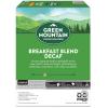 imageGreen Mountain Coffee Roasters Breakfast Blend Keurig Single Serve KCup Pods Light Roast Coffee 60 Count 6 Packs of 10Decaf Breakfast Blend