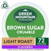 imageGreen Mountain Coffee Roasters Caramel Vanilla Cream Keurig SingleServe KCup pods Light Roast Coffee 72 CountBrown Sugar Crumble