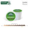 imageGreen Mountain Coffee Roasters Dark Magic Keurig Single Serve KCup Pods Dark Roast Coffee 60 Count 6 Packs of 10Black Granite