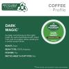 imageGreen Mountain Coffee Roasters Dark Magic Keurig Single Serve KCup Pods Dark Roast Coffee 60 Count 6 Packs of 10Dark Chocolate