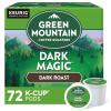 imageGreen Mountain Coffee Roasters Dark Magic Keurig Single Serve KCup Pods Dark Roast Coffee 60 Count 6 Packs of 10Dark Magic