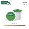 imageGreen Mountain Coffee Roasters Dark Magic Keurig Single Serve KCup Pods Dark Roast Coffee 60 Count 6 Packs of 10Dark Magic