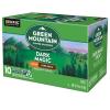 imageGreen Mountain Coffee Roasters Dark Magic Keurig Single Serve KCup Pods Dark Roast Coffee 60 Count 6 Packs of 10Decaf Dark Magic