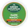 imageGreen Mountain Coffee Roasters Dark Magic Keurig Single Serve KCup Pods Dark Roast Coffee 60 Count 6 Packs of 10Decaf Dark Magic