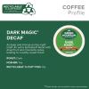 imageGreen Mountain Coffee Roasters Dark Magic Keurig Single Serve KCup Pods Dark Roast Coffee 60 Count 6 Packs of 10Decaf Dark Magic