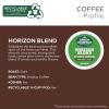 imageGreen Mountain Coffee Roasters Dark Magic Keurig Single Serve KCup Pods Dark Roast Coffee 60 Count 6 Packs of 10Horizon Blend