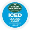 imageGreen Mountain Coffee Roasters ICED Classic Black Single Serve Keurig KCup Pods Medium Roast Iced Coffee 96 CountBlack