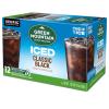 imageGreen Mountain Coffee Roasters ICED Classic Black Single Serve Keurig KCup Pods Medium Roast Iced Coffee 96 CountBlack