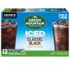 imageGreen Mountain Coffee Roasters ICED Classic Black Single Serve Keurig KCup Pods Medium Roast Iced Coffee 96 CountBlack