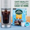 imageGreen Mountain Coffee Roasters ICED Classic Black Single Serve Keurig KCup Pods Medium Roast Iced Coffee 96 CountHazelnut Cream