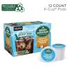 imageGreen Mountain Coffee Roasters ICED Classic Black Single Serve Keurig KCup Pods Medium Roast Iced Coffee 96 CountHazelnut Cream