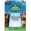 imageGreen Mountain Coffee Roasters ICED Classic Black Single Serve Keurig KCup Pods Medium Roast Iced Coffee 96 CountHazelnut Crme
