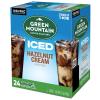 imageGreen Mountain Coffee Roasters ICED Classic Black Single Serve Keurig KCup Pods Medium Roast Iced Coffee 96 CountHazelnut Crme