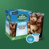 imageGreen Mountain Coffee Roasters ICED Classic Black Single Serve Keurig KCup Pods Medium Roast Iced Coffee 96 CountHazelnut Crme