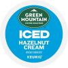 imageGreen Mountain Coffee Roasters ICED Classic Black Single Serve Keurig KCup Pods Medium Roast Iced Coffee 96 CountHazelnut Crme