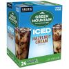 imageGreen Mountain Coffee Roasters ICED Classic Black Single Serve Keurig KCup Pods Medium Roast Iced Coffee 96 CountHazelnut Crme