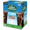 imageGreen Mountain Coffee Roasters ICED Classic Black Single Serve Keurig KCup Pods Medium Roast Iced Coffee 96 CountVanilla Caramel
