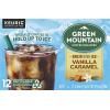imageGreen Mountain Coffee Roasters ICED Classic Black Single Serve Keurig KCup Pods Medium Roast Iced Coffee 96 CountVanilla Cream