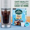 imageGreen Mountain Coffee Roasters ICED Classic Black Single Serve Keurig KCup Pods Medium Roast Iced Coffee 96 CountVanilla Cream