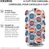 imageKeurig 5000351185 KCup Whirl Carousel Coffee Pod holder 49 BlackCarousel