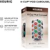 imageKeurig 5000351185 KCup Whirl Carousel Coffee Pod holder 49 BlackCarousel
