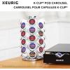 imageKeurig 5000351185 KCup Whirl Carousel Coffee Pod holder 49 BlackCarousel