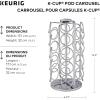 imageKeurig 5000351185 KCup Whirl Carousel Coffee Pod holder 49 BlackCarousel