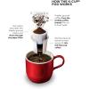 imageKeurig KCafe Special Edition Single Serve KCup Pod Coffee Latte and Cappuccino Maker Comes with Dishwasher Safe Milk Frother NickelNickel
