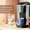 imageKeurig KElite Single Serve KCup Pod Coffee Maker with Strength and Temperature Control Iced Coffee Capability 8 to 12oz Brew Size Programmable Brushed SilverBrushed Silver