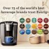 imageKeurig KElite Single Serve KCup Pod Coffee Maker with Strength and Temperature Control Iced Coffee Capability 8 to 12oz Brew Size Programmable Brushed SilverBrushed Slate