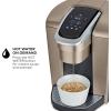 imageKeurig KElite Single Serve KCup Pod Coffee Maker with Strength and Temperature Control Iced Coffee Capability 8 to 12oz Brew Size Programmable Brushed SilverBrushed Gold