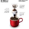 imageKeurig KMini Coffee Maker Single Serve KCup Pod Coffee Brewer Black with McCafe Classic Collection Variety Pack KCup Coffee Pods 40 Count