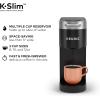 imageKeurig KSlim SingleServe KCup Coffee Maker Black and Keurig Standalone Milk Frother Black