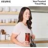 imageKeurig Stainless Steel Insulated Coffee Travel Mug Fits Under Any Keurig KCup Pod Coffee Maker 12 Oz Stainless SteelRed