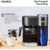 imageKeurig Stainless Steel Insulated Coffee Travel Mug Fits Under Any Keurig KCup Pod Coffee Maker 12 Oz Stainless SteelRoyal Blue