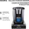 imageKeurig Under Brewer Storage Drawer Coffee Pod Storage Holds Upto 35 Keurig KCup Pods BlackHolds up to 35 Keurig KCup Pods