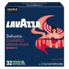 imageLavazza Espresso SingleServe Keurig KCup Pods Medium Roast Coffee 32Count BoxClassico