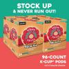 imageThe Original Donut Shop Peppermint Bark Keurig SingleServe KCup Pods Light Roast Coffee 60 CountCaramel Apple Pie