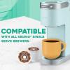 imageThe Original Donut Shop Peppermint Bark Keurig SingleServe KCup Pods Light Roast Coffee 60 CountCookie Dough So Delicious