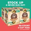 imageThe Original Donut Shop Peppermint Bark Keurig SingleServe KCup Pods Light Roast Coffee 60 CountCookie Dough So Delicious