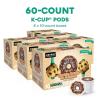 imageThe Original Donut Shop Peppermint Bark Keurig SingleServe KCup Pods Light Roast Coffee 60 CountCookie Dough So Delicious
