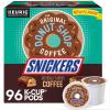 imageThe Original Donut Shop Vanilla Cream Puff Coffee Keurig Single Serve KCup Pods Medium Roast 96 CountSnickers