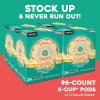 imageThe Original Donut Shop Vanilla Cream Puff Coffee Keurig Single Serve KCup Pods Medium Roast 96 CountVanilla Cream Puff