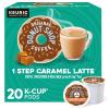 imageThe Original Donut Shop Vanilla OneStep Latte Single Serve Coffee KCup Pod Flavored Coffee 60 Count 6 Packs of 10Caramel Latte